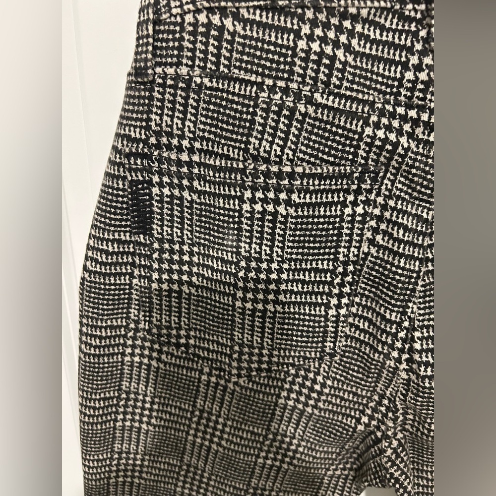 PAIGE Monochrome Checkered Trousers size 27 - Picture 6 of 7